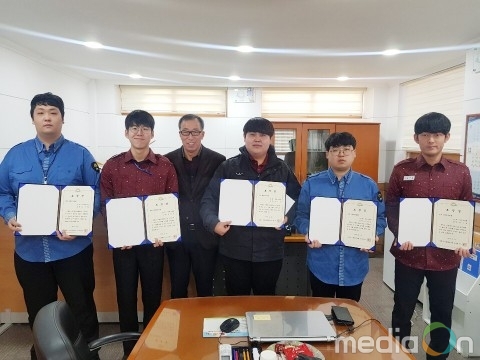 금천구시설관리공단, 2018년 하반기 우수 사회복무요원 표창