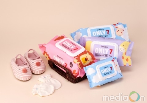 LG생활건강, 프리미엄 물티슈 ‘베비언스 ONLY 7’ 출시