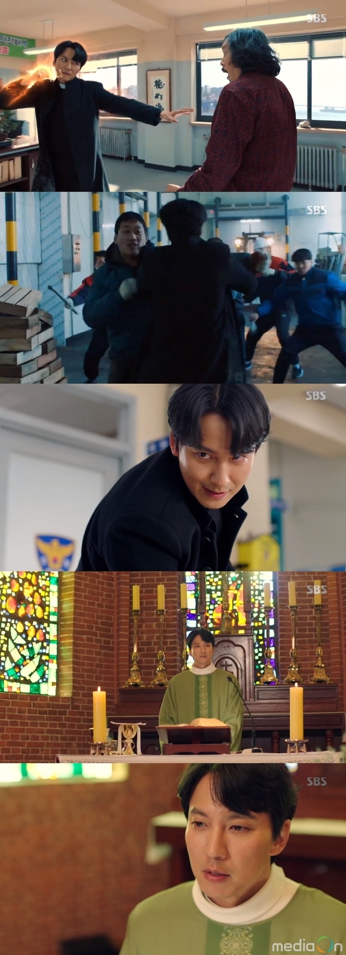 열혈사제, 김남길의 분노는 왜 짜릿할까? 안방 강타한 사이다 활약