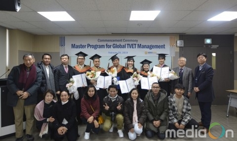 코리아텍, 1기 ‘Global TVET Management 석사과정’ 학위수여식 개최